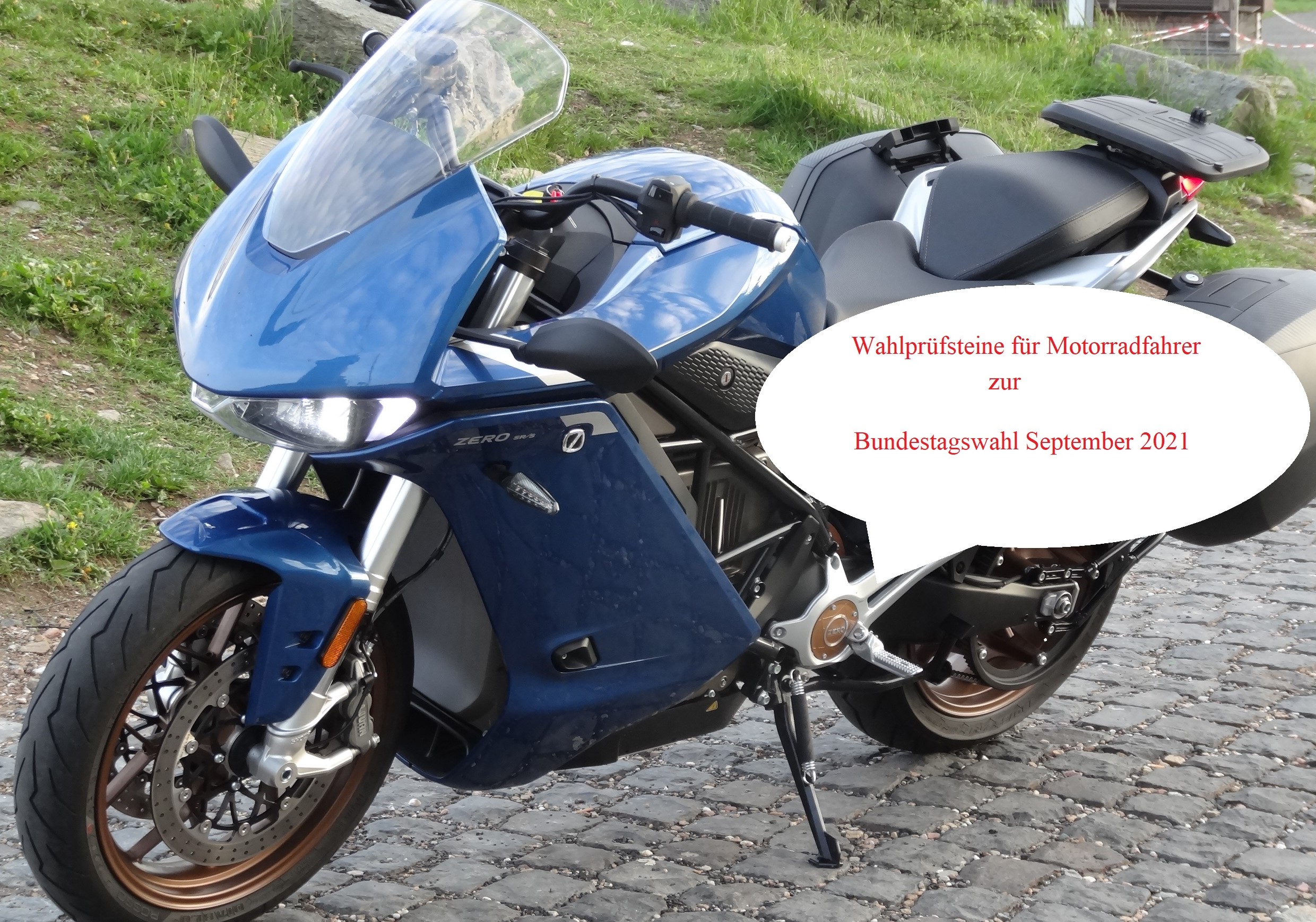 Bundestagswahl 2021:  Entscheidungshilfe für Motorradfahrer