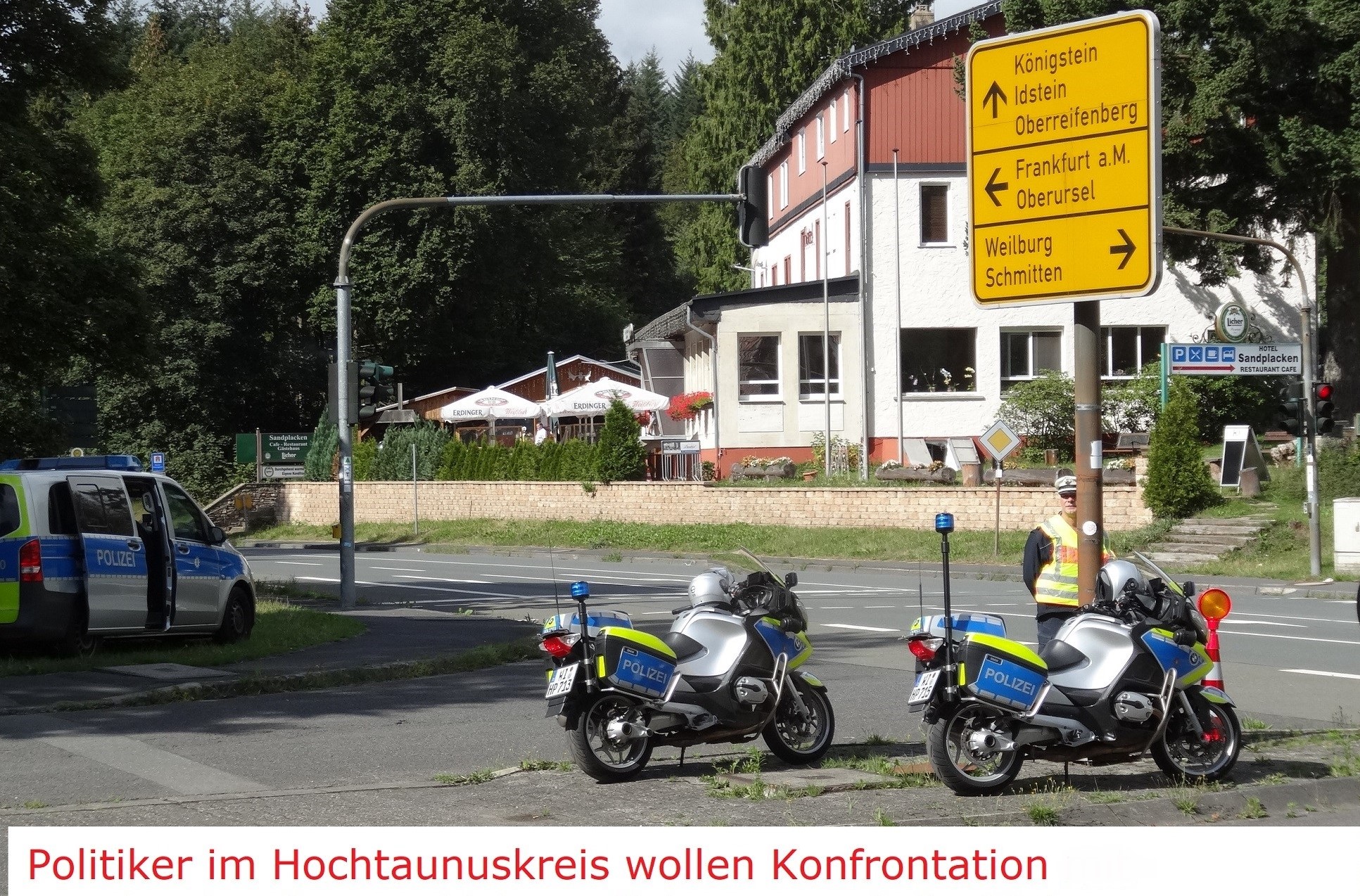 Landrat und Bürgermeister im Hochtaunuskreis suchen die Konfrontation mit gesetzeskonformen Motorradfahrern